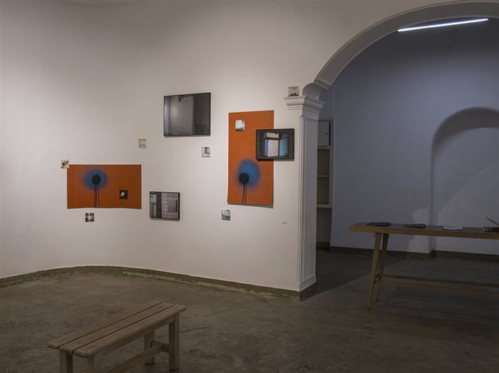 چیدمان آثار ماهور زهرایی