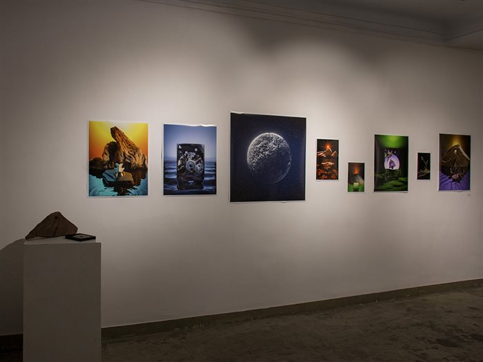 چیدمان آثار سینا محمدی