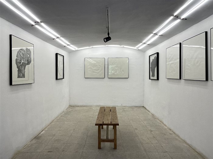 چیدمان آثار فرزانه محمدی