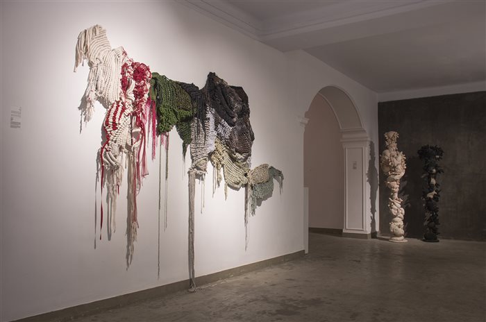 Artworks by Neda Darzi and Maryam Ashkanian