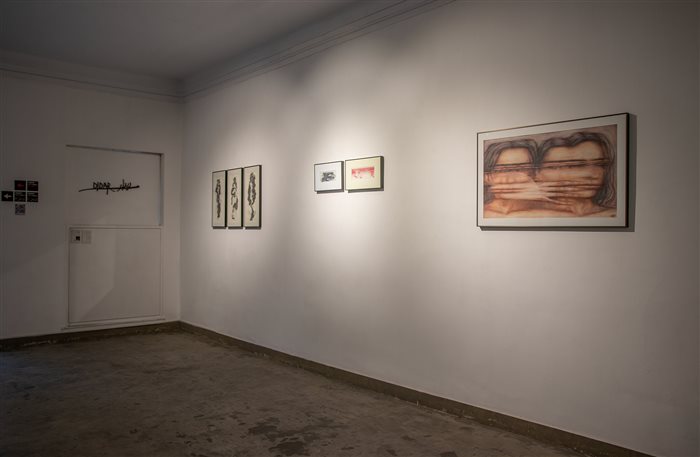 Artworks by Fatemeh Ekhteraee Tousi, Elham Makiabadi, and Mojgan Toosi