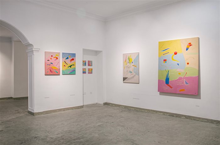 نمایشگاه انفرادی «دیدار با نازگل نیّری»