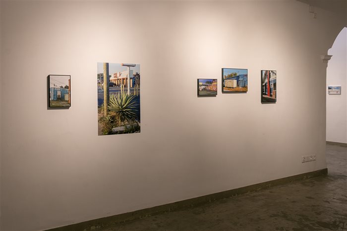 "Nebraska, Tampa" installation view
